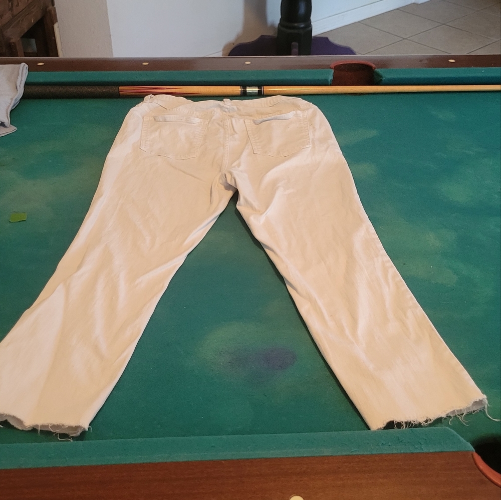 White jeans